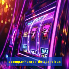 acompanhantes de barreiras